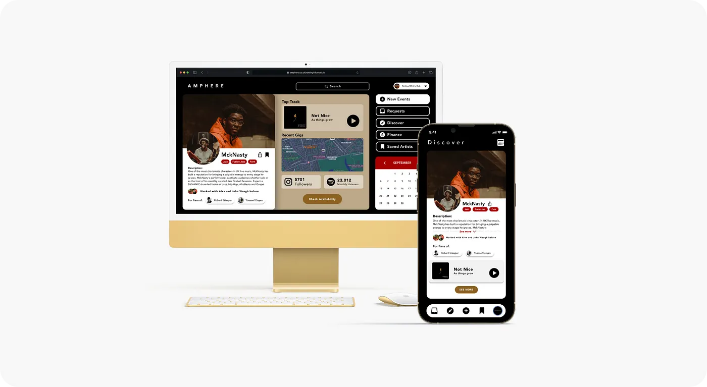 Amphere - Music Professional Platform