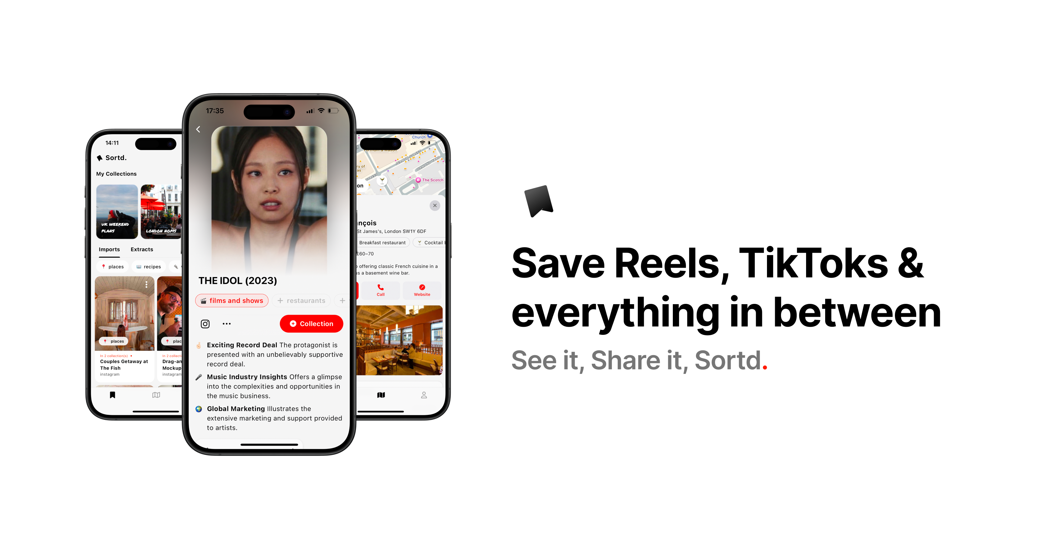 Sortd - AI Bookmarking App